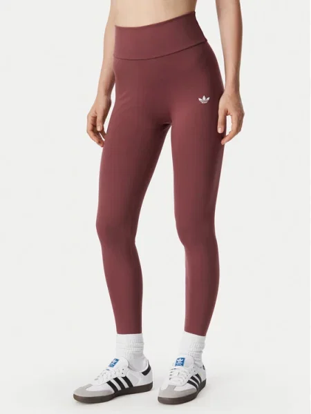 Legíny adidas hnědé