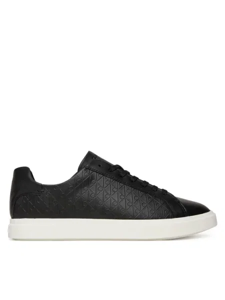 Superge Calvin Klein Low Pro Cups Lace Up Lth Aop črna