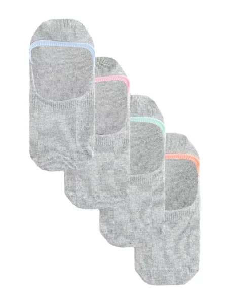 Next Șosete albastru deschis / amestecat / portocaliu / roz gri