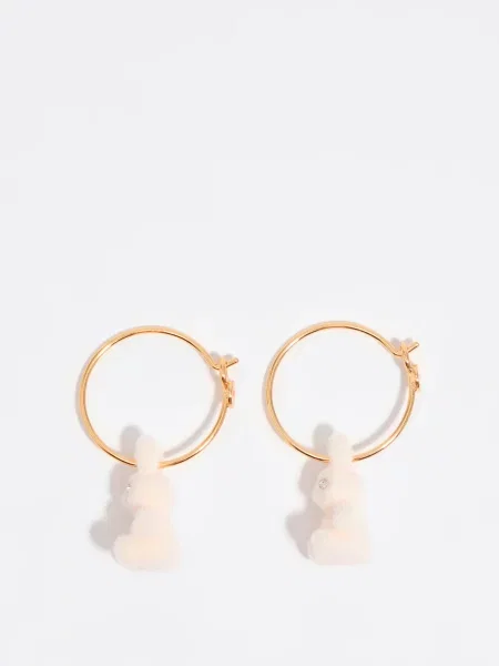Серьги Bimba Y Lola белые