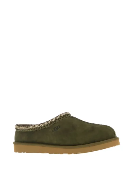 Papuci de casă Ugg din piele de căprioară verde