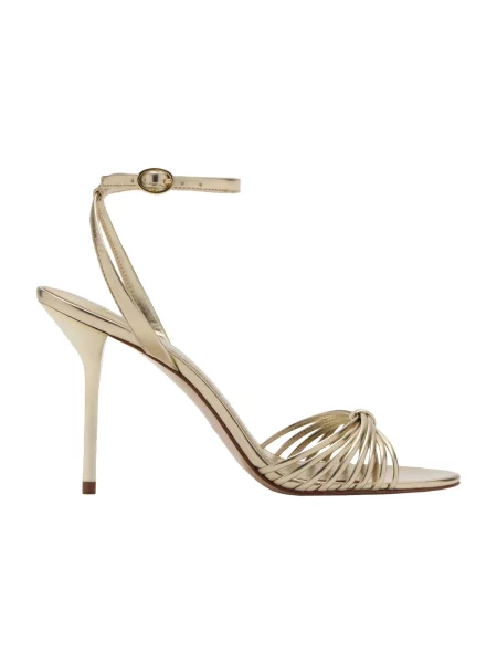 MANGO Sandali s paščki SERENA' zlata