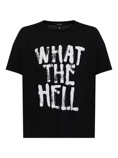 Koszulka R13 z nadrukiem czarna