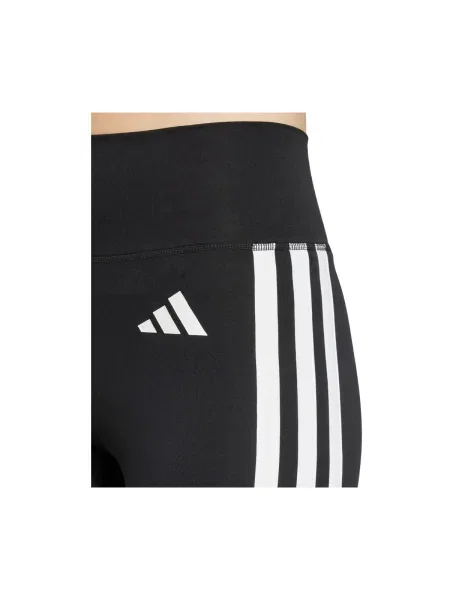 Csíkos tornaterem ruha Adidas fekete