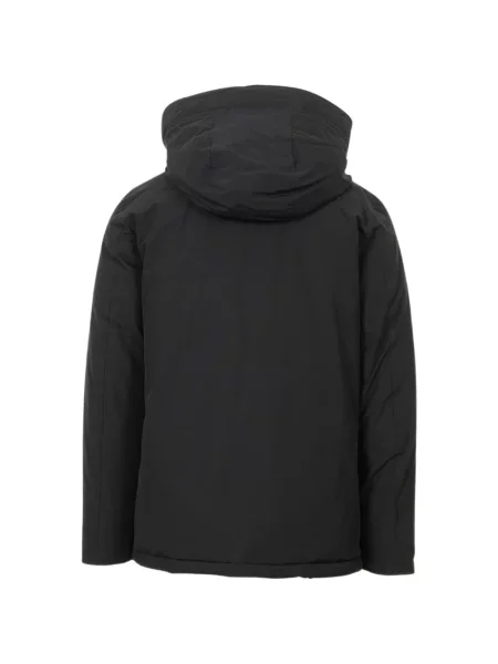 Anorak Woolrich cu glugă negru