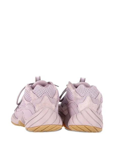Велурени маратонки Adidas Yeezy виолетово