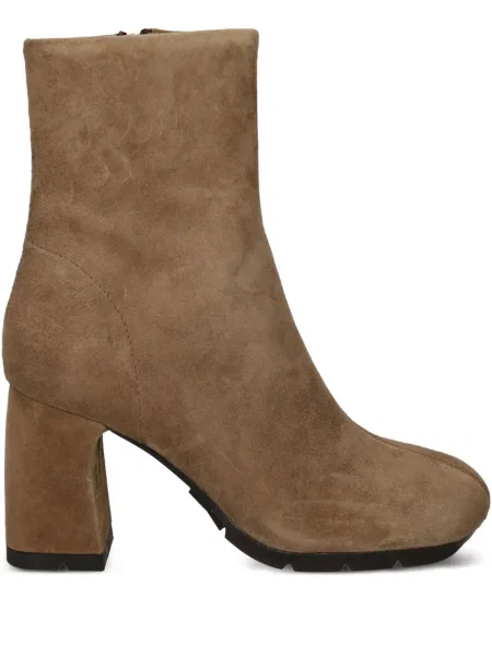 Botine Ash din piele de căprioară maro