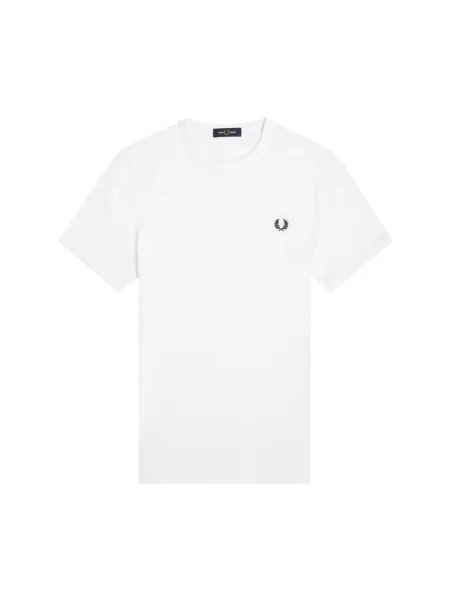 Fred Perry t-shirt Ringer T-Shirt z aplikacją biały