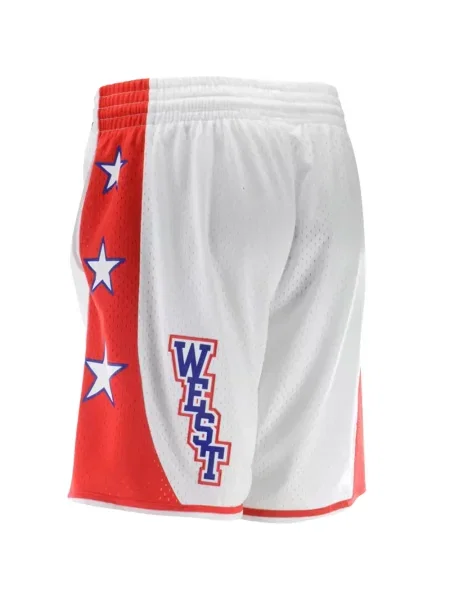 Pantaloni scurți Mitchell & Ness alb