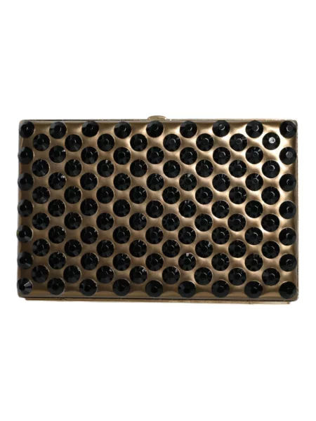Kopertówka Dolce And Gabbana skórzana żółta