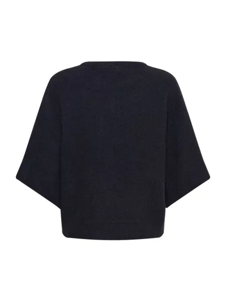 Dzianinowy sweter Kaffe szary