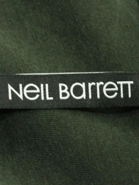 Hanorac Neil Barrett cu imprimeu geometric verde