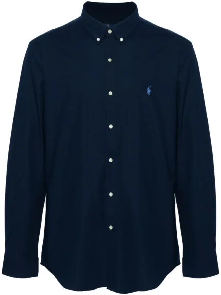 Polo Polo Ralph Lauren με μοτίβο ψαροκόκαλο μπλε