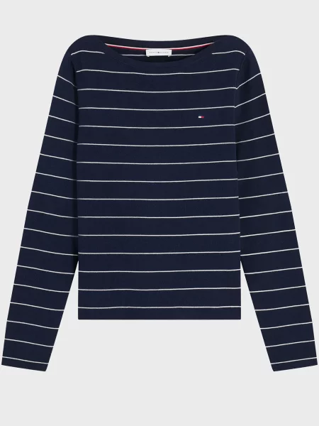 Лонгслив Tommy Hilfiger в полоску синий