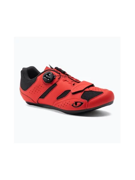 Кросівки велосипедні шосе Giro Savix II bright red червоні