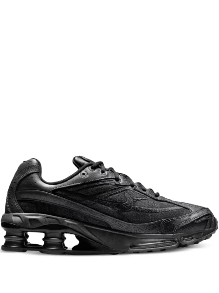 Sneakerși Nike Air Max cu șireturi din dantelă cu autograf negru