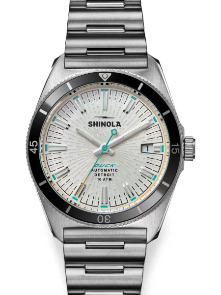 Ceas Shinola alb