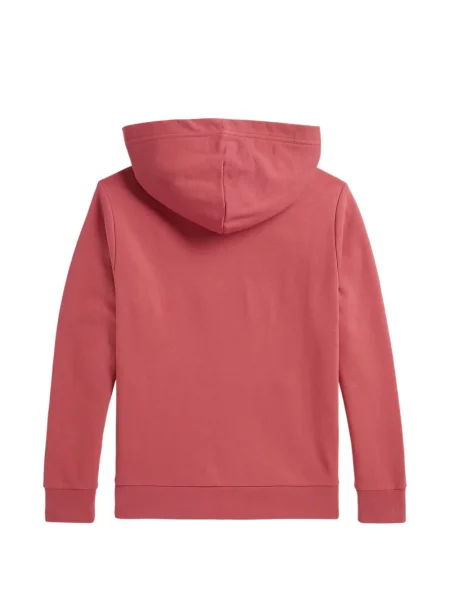 Bluza z kapturem dziecięca Polo Ralph Lauren czerwona