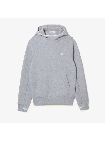 Lacoste Bluza Z Kapturem Classic Fit szary