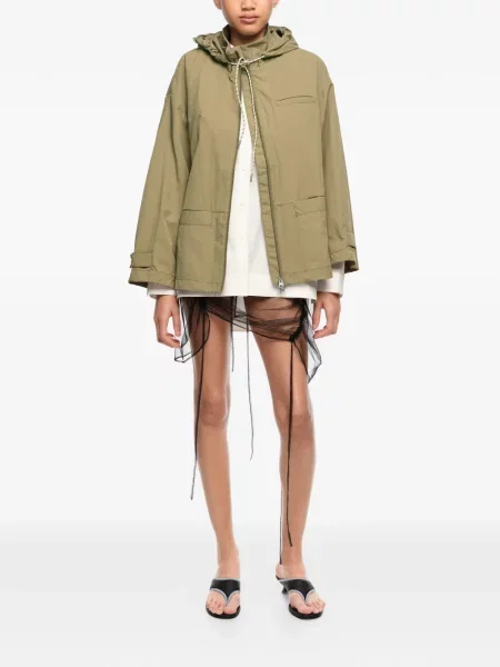 Geacă Bimba Y Lola cu glugă verde