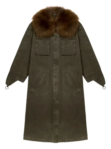 Geacă parka Blumarine verde