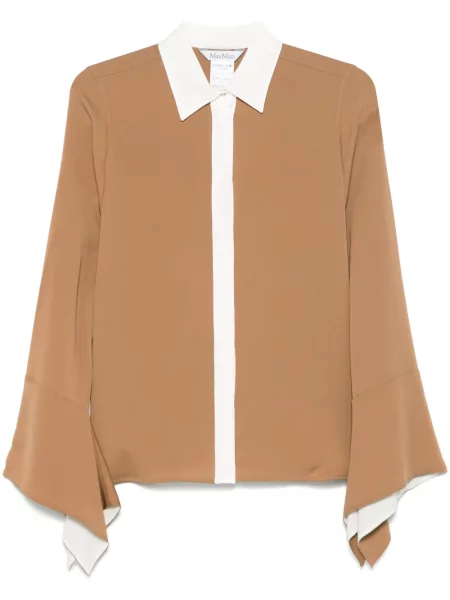 Koszula Max Mara brązowa