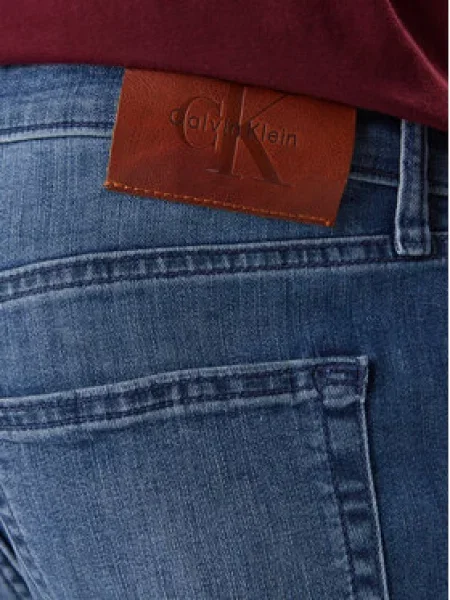 Jeansy Calvin Klein Jeans modré