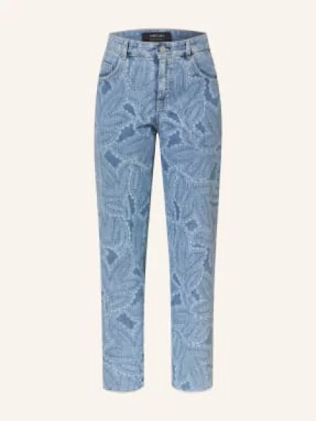 Marc Cain Dżinsy Typu Mom Jeans Roha Relaxed Fit blau niebieskie