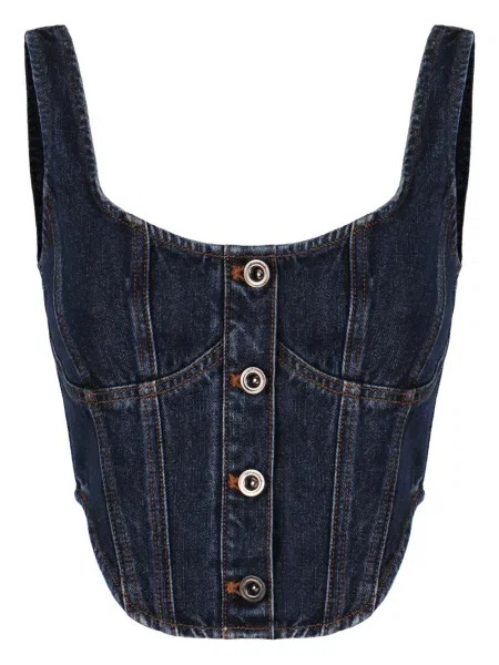 Maiou Self-portrait cu picior lat albastru