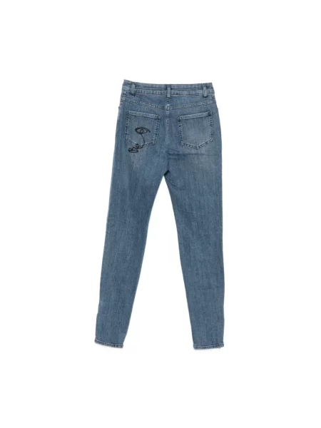 Jeansy Moschino niebieskie