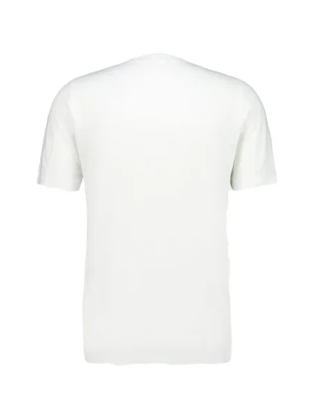 Tricou 120% Lino scurt alb