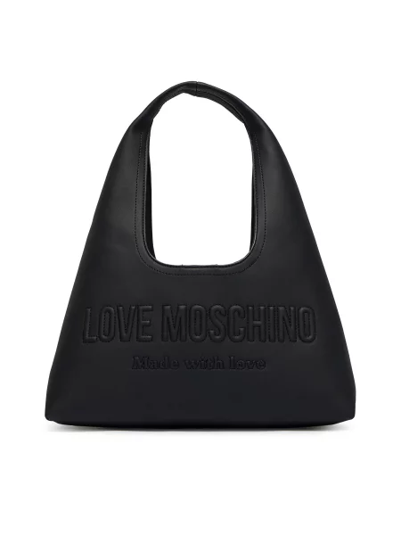 LOVE MOSCHINO Ročna torba črna
