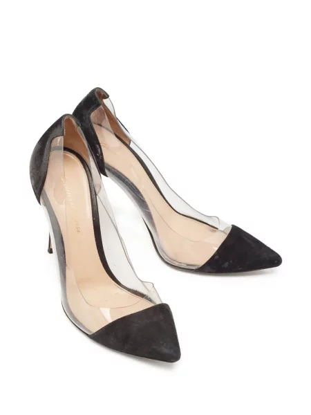 Pantofi cu toc Gianvito Rossi din piele alb