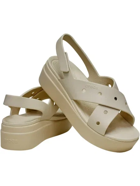 Félcipő Crocs bézs