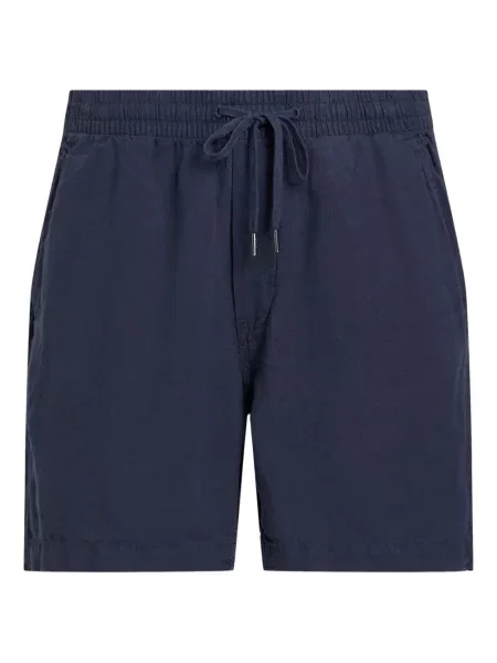 Pletene sportske kratke hlače Polo Ralph Lauren s printom bijela