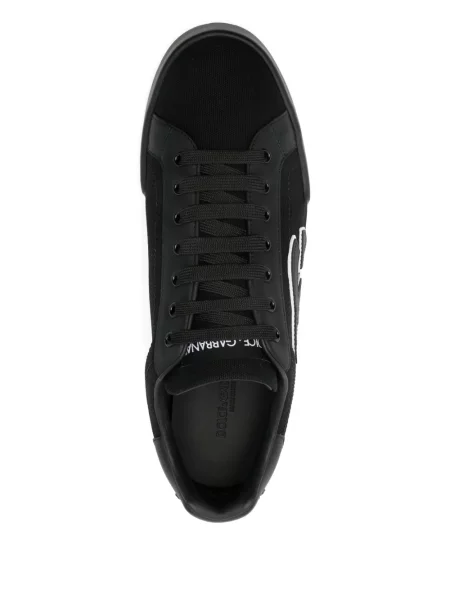 Sneakerși Dolce & Gabbana cu autograf negru