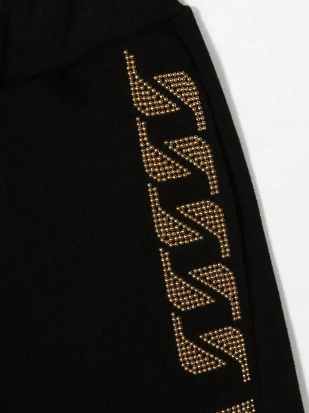 Spodnie dziecięce Balmain czarne