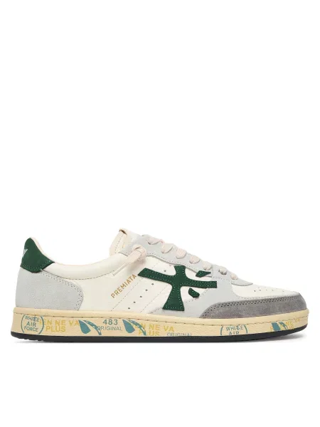Sneakers Premiata Bsktclay Bskt Clay Var Alb gri