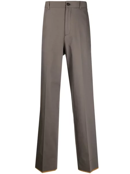 Pantaloni Ferragamo maro