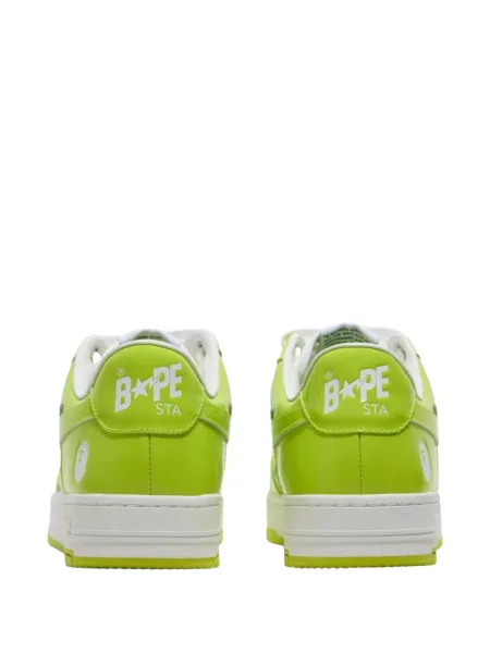 Sneakerși A Bathing Ape® din piele verde