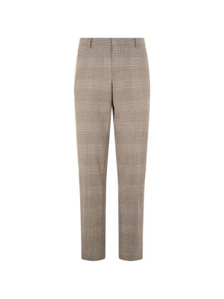 Pantaloni Moschino cu dungi maro