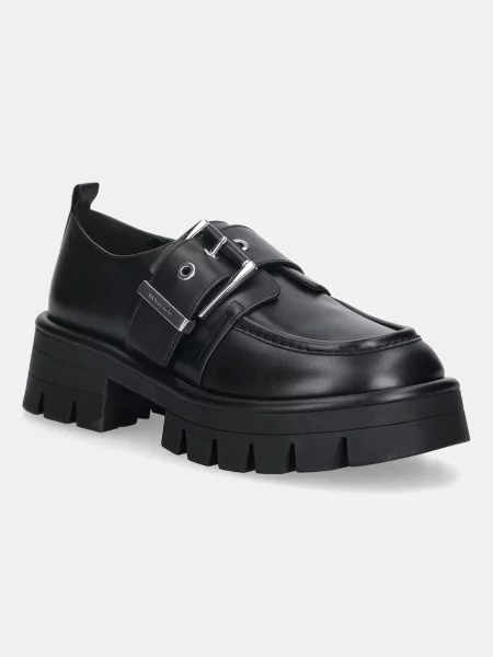 Mocasini Michael Michael Kors cu platformă negru