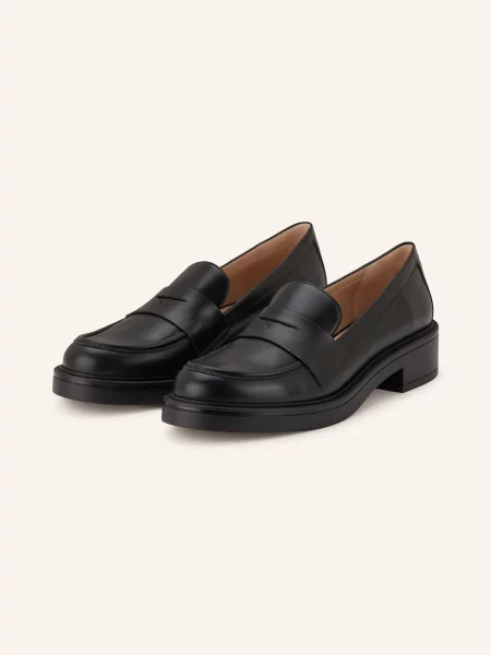 Stuart Weitzman Mokasíny Typu Penny Celia černá