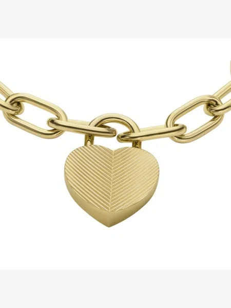 Гривна Fossil златисто