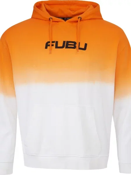 FUBU Tréning póló narancs / fekete / fehér
