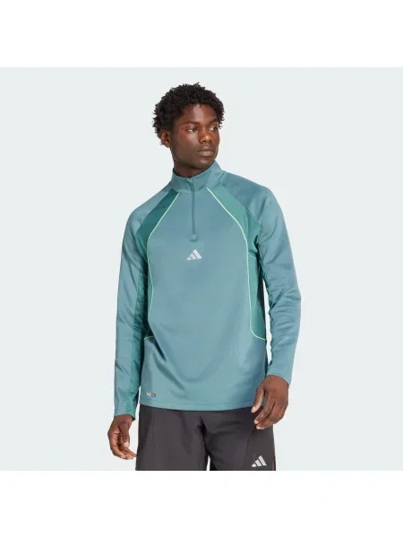ADIDAS PERFORMANCE Tricou funcțional Tech Apparel albastru / verde alb