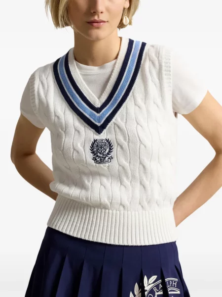 Велурени бягане с яка чорапи Polo Ralph Lauren синьо