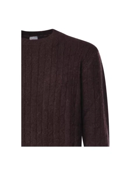 Sweter Eleventy brązowy