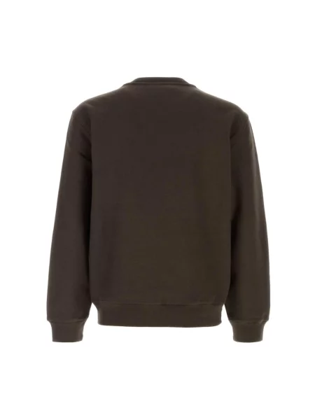 Bluza nierozpinana Burberry z logo brązowa