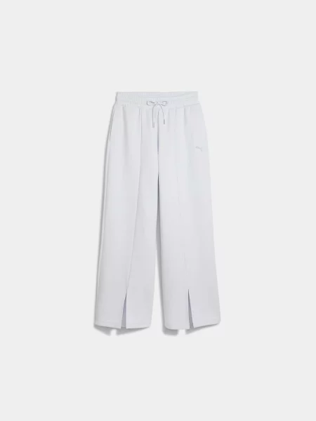 Штани повсякденні PUMA Wardrobe Ess Relaxed Pants комбінований верх сірий